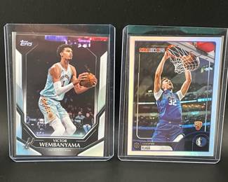 Victor Wembanyama & Cooper Flagg Cards