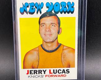 1971 Jerry Lucas Basketball Card