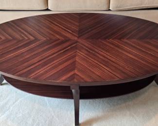 Ethan Allen (2007) Adler oval coffee table