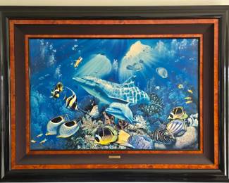 "Miracle of Life" by Christian Lassen, framed / signed / numbered
