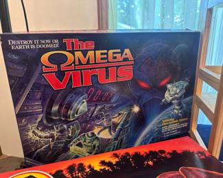 Omega Virus Board Game 1992