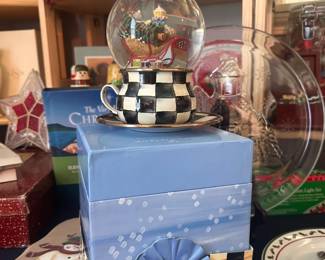 Mckenzie Childs Snow Globe