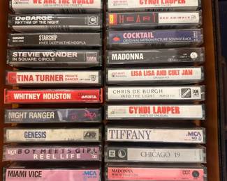 1980's Cassette Tapes