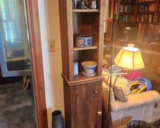Artillery Shell, Rowe Pottery, Pewter Figurines, Chimney Cabinet