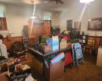 Pool Table, Antique Locally Made Armoire