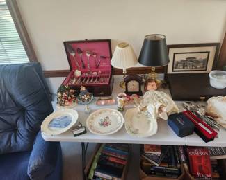 Baldwin Brass Lamps, Local Church Plate, Silverplate & Stainless, BOOKS!
