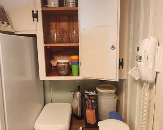 Kitchen ware including Pampered Chef and the Cups Every Gen x Kid Had
