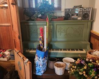Piano from Methodist Church Williamston