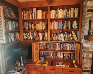 Books, VHS, Tv, Flashlights