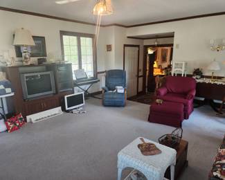 Keyboard, Lamps, TV Stand, Gaming System