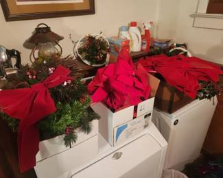 LOTS of Christmas Decor sold by the box!
