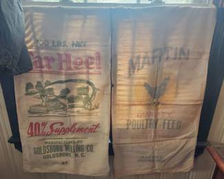 Vintage Feed Sacks inc LOCAL