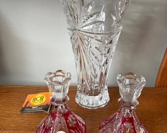 Italy and Germany Crystal Glass Work 