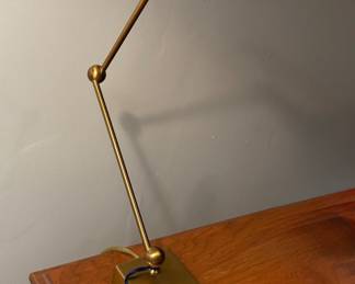 Holtkotter Antiqued Brass Table Lamp 