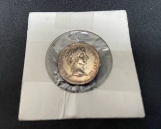Roman Empire Silver Denarius Coin