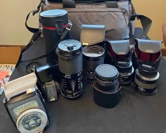 Tamron Camera Lenses Cases Lunasix Light Meter Kiwi Bag More