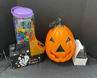 Pumpkin Fog Lamp Bubble Digger String Lights