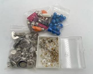 Buttons Beads and Tassels for Jewelry Crafting