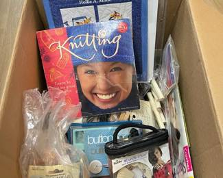 Mystery Lot Of Sewing Crafting Supplies