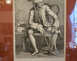 John Wilkes - in the style of Hogarth