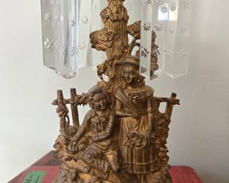 pair of 1860's girandole candlelabra