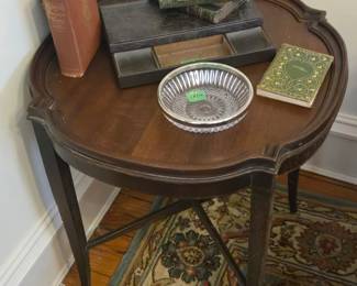 stylish vintage end table