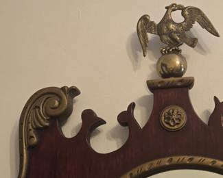 vintage mirror detail
