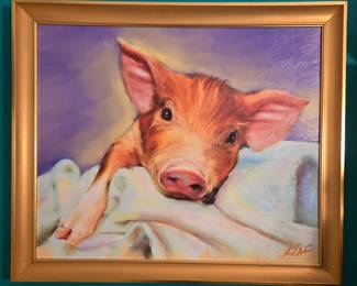 pig painting - oink-oink!
