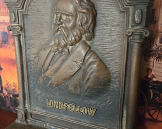 bronze bookend