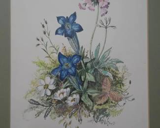 pair of original watercolors