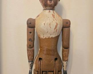 Rare Joel Ellis doll with pewter hands and feet.