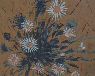 pallette knife painting 1964