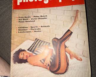 Vintage pin up magazines