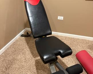 Bowflex adjustable weight bench