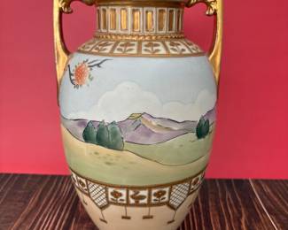 1920s Art Deco Nippon porcelain vase