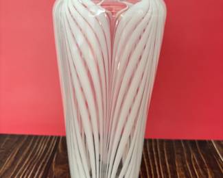 art glass vase by Rich Miller of Bittersweet Glassworks