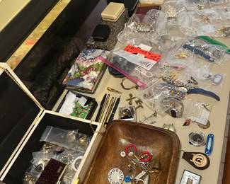 Assorted costume jewelry collection