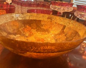 Gold bowl