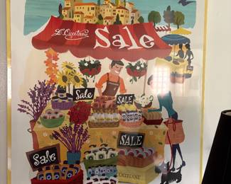 nicely framed vintage prints and art posters