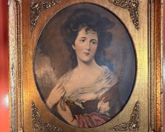 nicely framed vintage prints and art posters