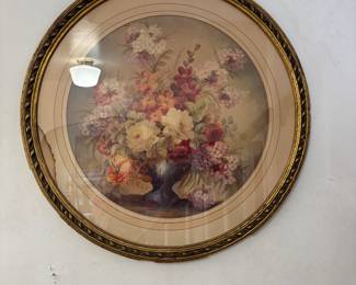 nicely framed vintage prints and art posters