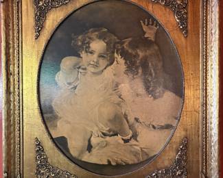 nicely framed vintage prints and art posters