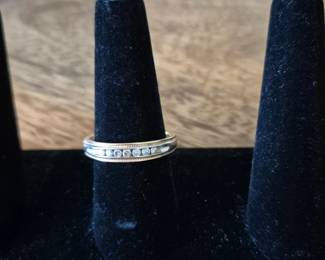 Men's diamond engagement ring size 10