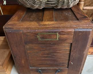 Wood file cabinet