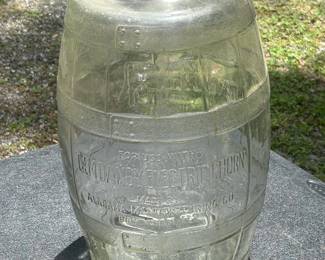 Antique Gem Dandy Glass Churn Jar