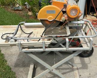 Chicago Electric 10" Wet Tile Saw