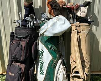 Massive Amount of Golf Clubsm Drivers and Putters