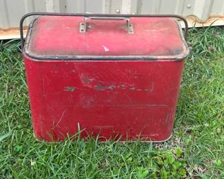 1950's Coca-Cola Metal Cooler