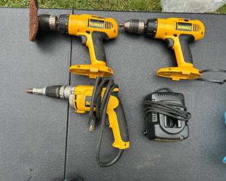 Assorted DeWalt Power Tools