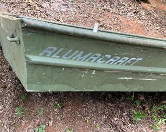 Alumacraft Jon Boat - Leak Free